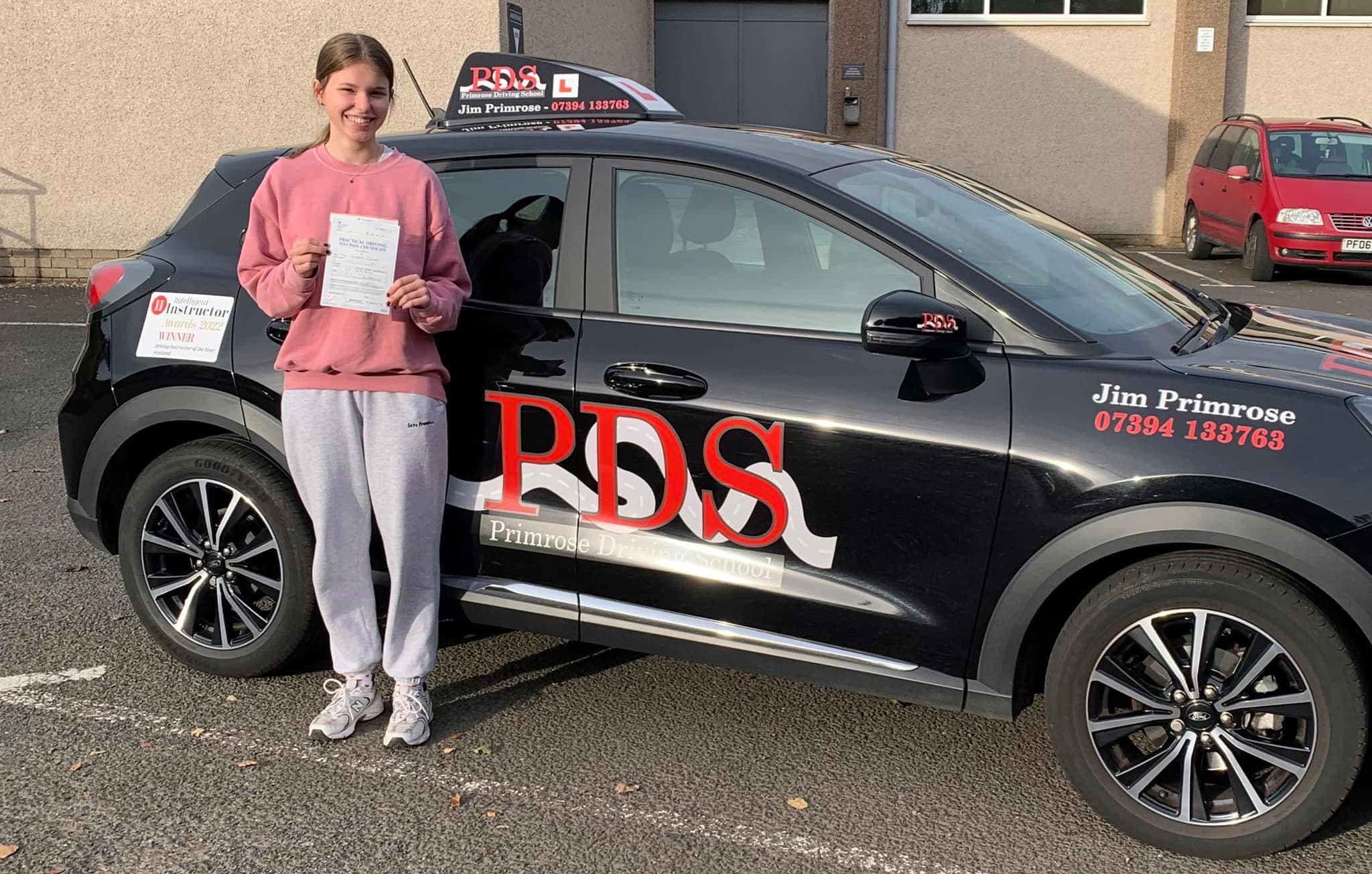 Instructor and Student in Car